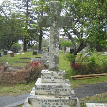 CREWE Helen Agnes Josephine nee ORPEN 1864-1938