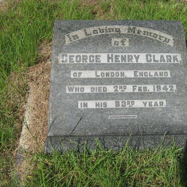 CLARK George Henry -1942