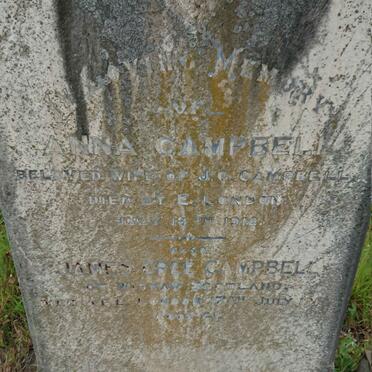 CAMPBELL James Cree -1915 &amp; Anna -1912