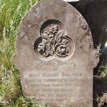 CHATTEN West Holden -1903