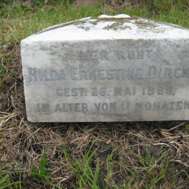 DIRCKS Hilda Ernestine -1888