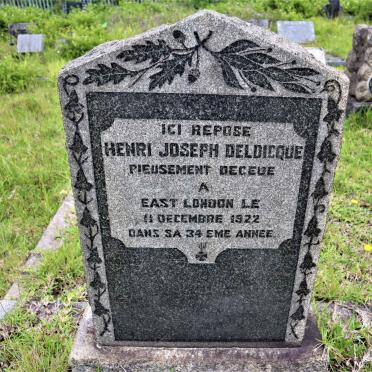 DELDICQUE Henri Joseph -1922
