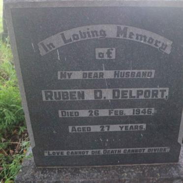 DELPORT Ruben D. -1946