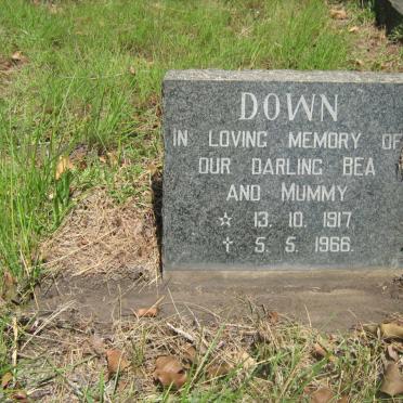 DOWN Bea 1917-1966