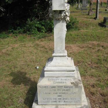 EDWARDS Ernest Albert -1958 &amp; Lydia -1957