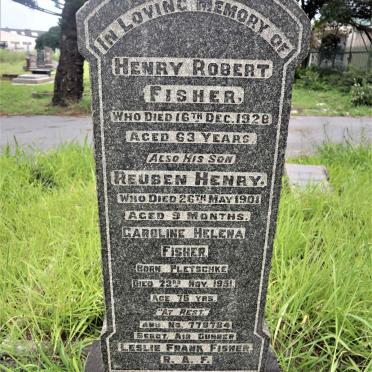 FISHER Henry Robert -1928