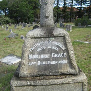 GRACE Marjorie -1929
