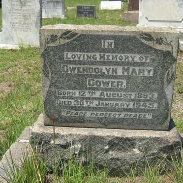 GOWER Gwendolyn Mary 1893-1945