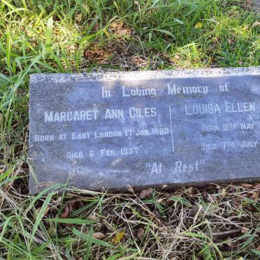 GILES Margaret Ann 1883-1957 :: GILES Louisa Ellen 1884-1969