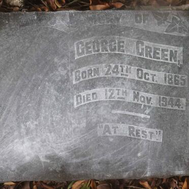 GREEN George 1865-1944