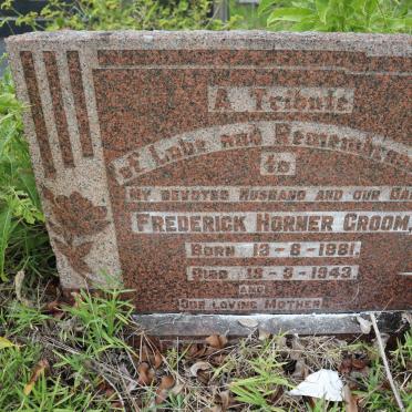 GROOM Frederick Horner 1881-1943