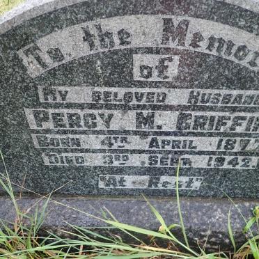 GRIFFIN Percy M. 1877-1942