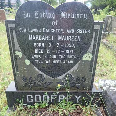 GODFREY Margaret Maureen 1950-1971
