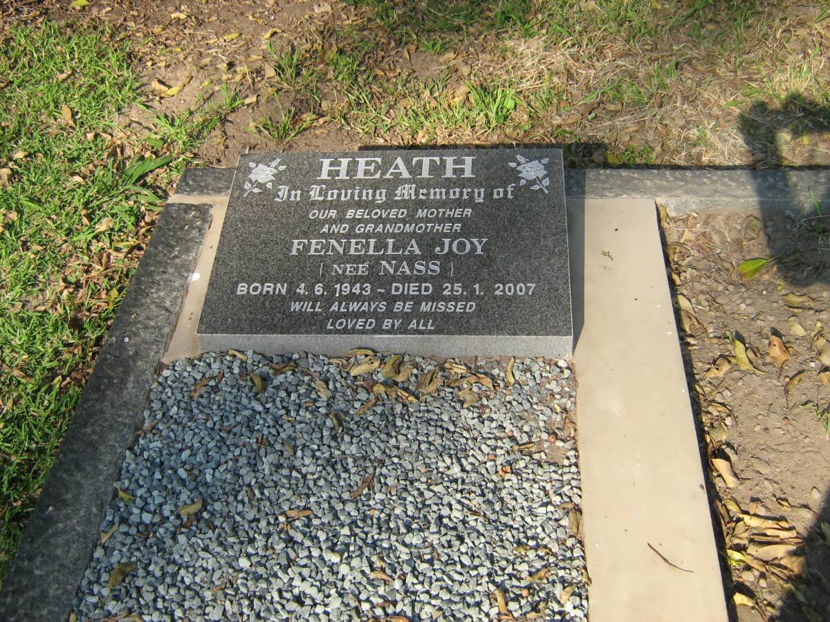 HEATH Fenella Joy nee NASS 1943-2007