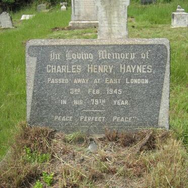 HAYNES Charles Henry -1946