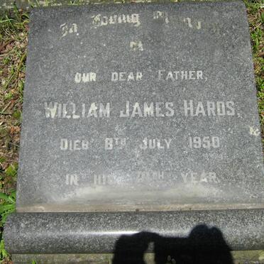 HARDS William James -1950