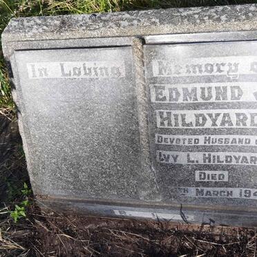 HILDYARD Edmund J. -1941