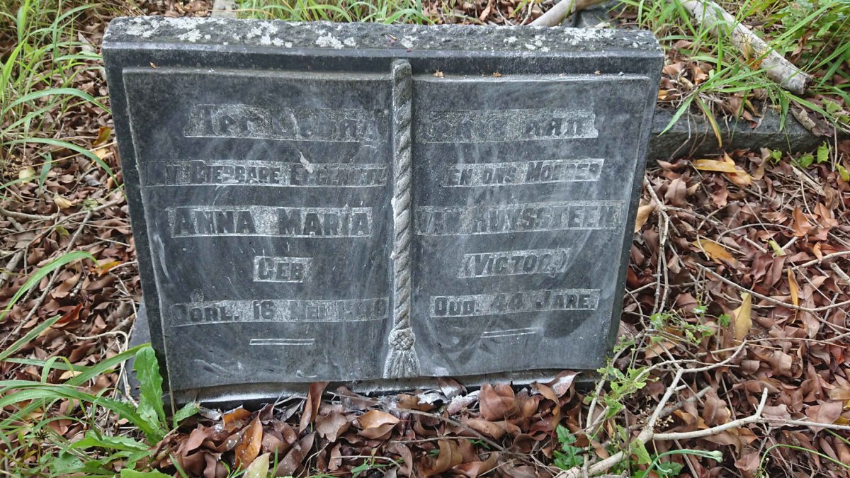HUYSSTEEN Anna Maria, van nee VICTOR -1940