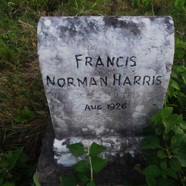 HARRIS Francis Norman -1926
