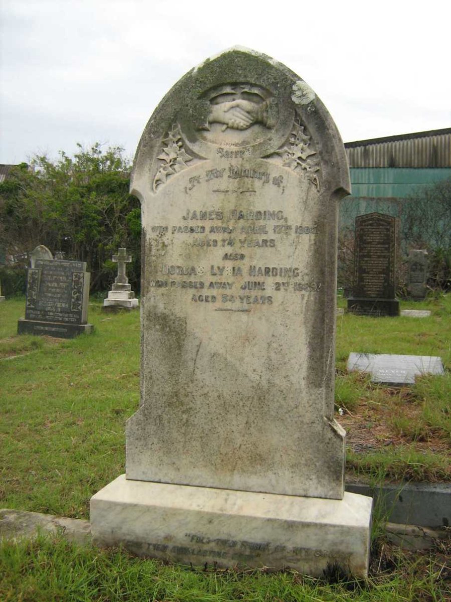 HARDING James -1905 &amp; Dorcas Lydia -1889