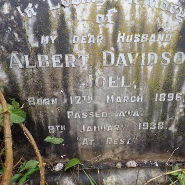 JOEL Albert Davidson 1896-1938