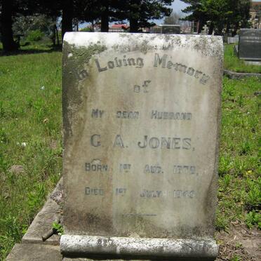 JONES G.A. 1878-1945