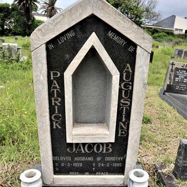 JACOB Patrick Augustine 1928-1995