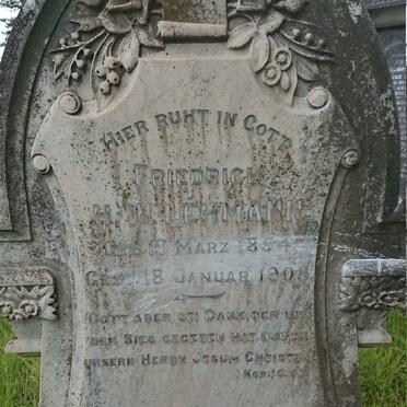 LEHMANN Friedrich H.W. 1854-1908