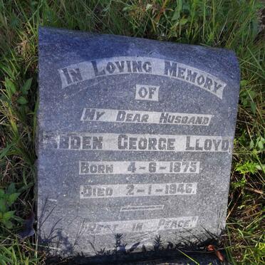 LLOYD Abden George 1875-1946