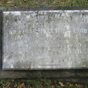 LITTLEFORD Francis H.H. -1930