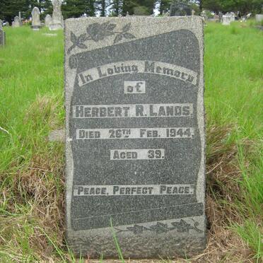 LANDS Herbert R. -1944