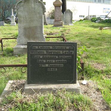 LESLIE William Norman -1940