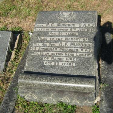 MURDOCH R.C. -1941 :: MURDOCH  A.F.  -1942