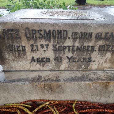 ORSMOND Kate -1921