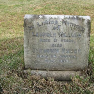 PIERET Leopold William -1900 :: PIERET Theodore -1900