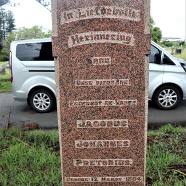 PRETORIUS Jacobus Johannes 1864-1936