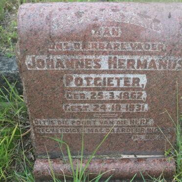 POTGIETER Johannes Hermanus 1862-1931