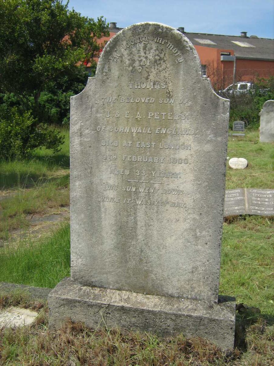 PETERS Thomas -1900