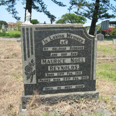 REYNOLDS Maurice Noel 1919-1948