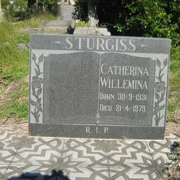 STURGISS Catherina Willemina 1931-1979