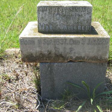 SALLGREN Olive Mary 1897-1920