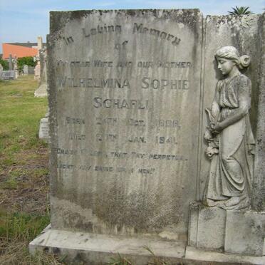 SCHAFLI Wilhelmina Sophie 1888-1941