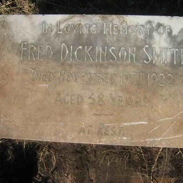 SMITH Fred Dickinson -1922