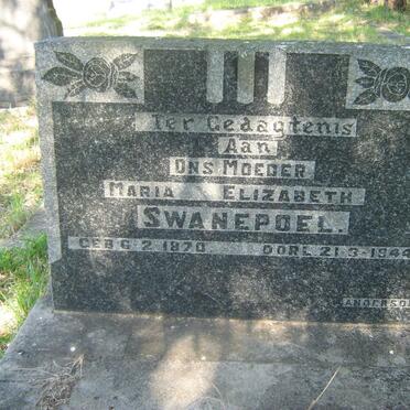 SWANEPOEL Maria Elizabeth 1870-1944