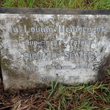 SLATER Richard -1906