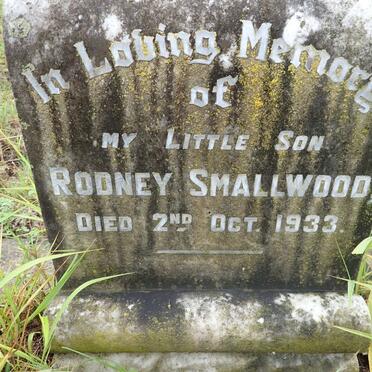 SMALLWOOD Rodney -1933