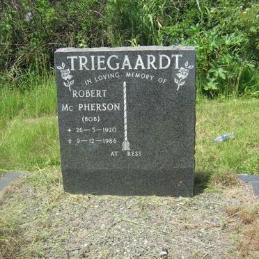 TRIEGAARDT Robert McPherson 1920-1986