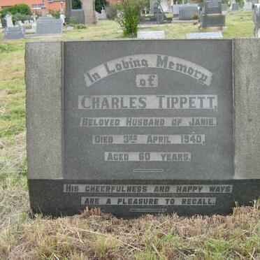 TIPPETT Charles -1940