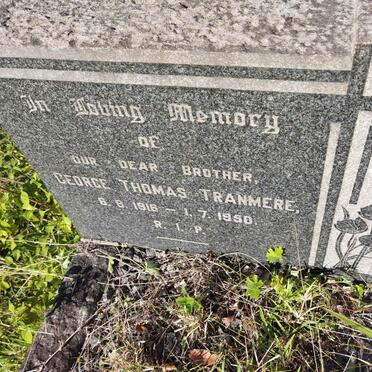TRANMERE George Thomas 1916-1950