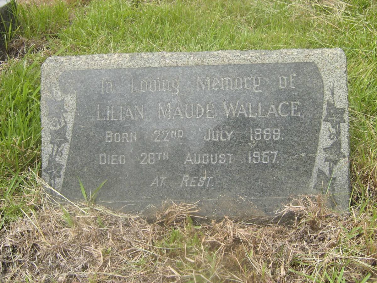 WALLACE Lilian Maude 1889-1957